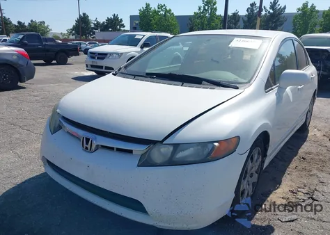 2007 Honda Civic Lx из США, поврежденный, VIN 1HGFA16557L007441